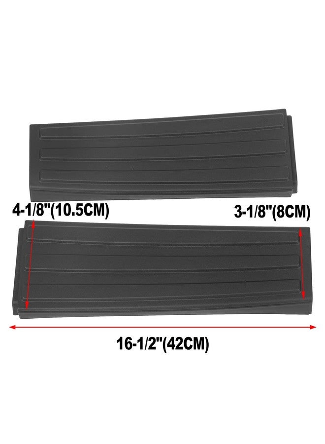ECOTRIC Flex Step Side Tailgate Molding Covers Compatible with 2009-2014 Ford F150 Replacement for 9L3Z-9941018-AA & 9L3Z-9941019-AA End Cap Trim 2PCS Right & Left Black - Image 3